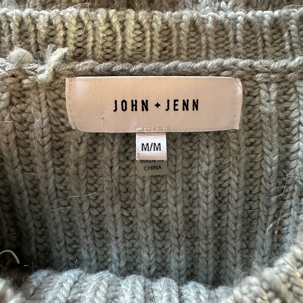 ANTROPOLOGIE JOHN-JENN MARLEE FLARE BELL SLEEVE SWEATER - Picture 7 of 7